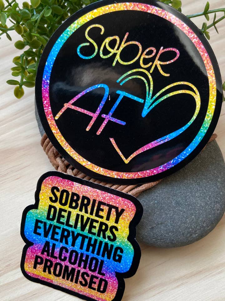 Sober Af Set for wholesale by Carey Dailey Creations