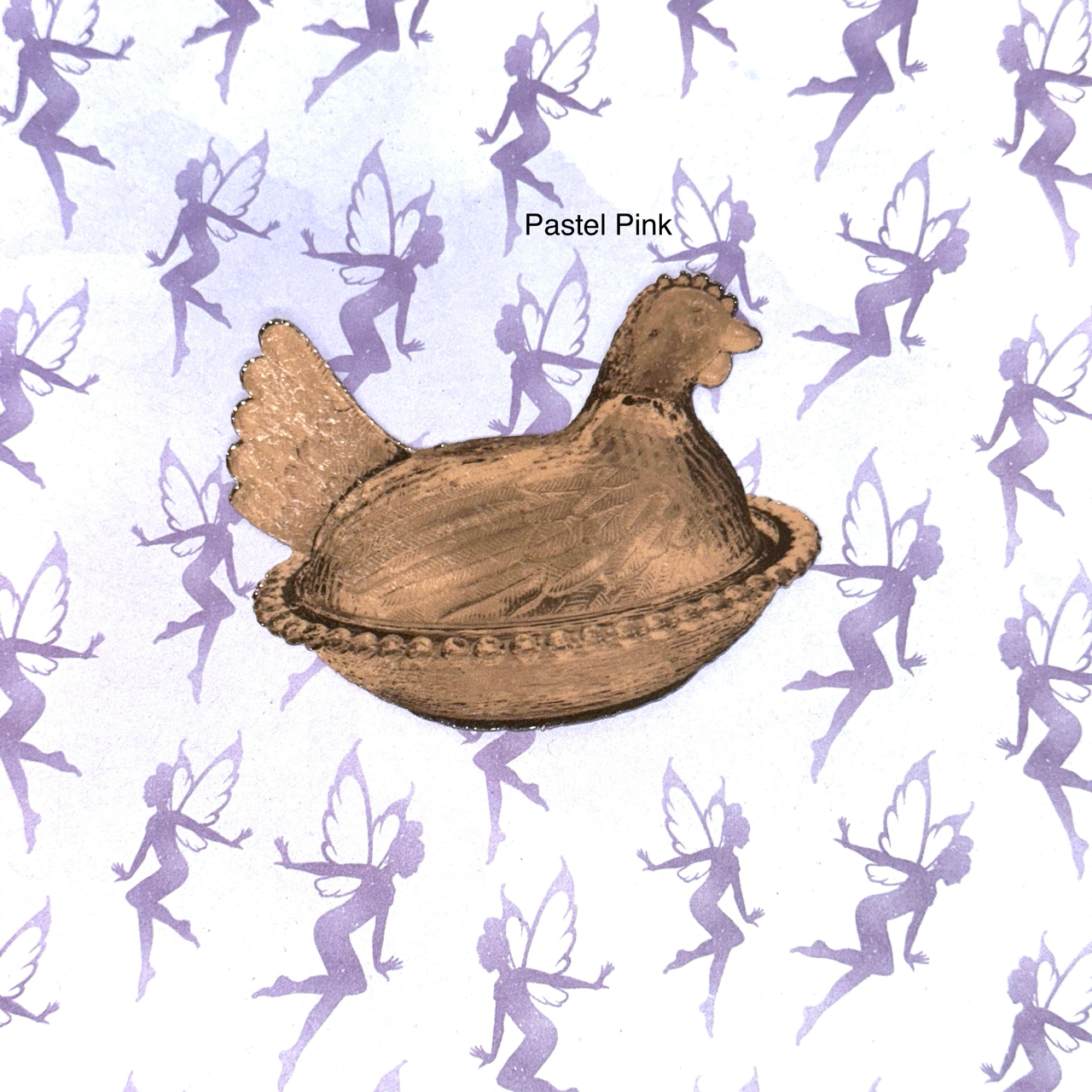 My Graphic Fairy Designs - Wholesale Sticker - Hen on Nest Sticker, Red Collection3