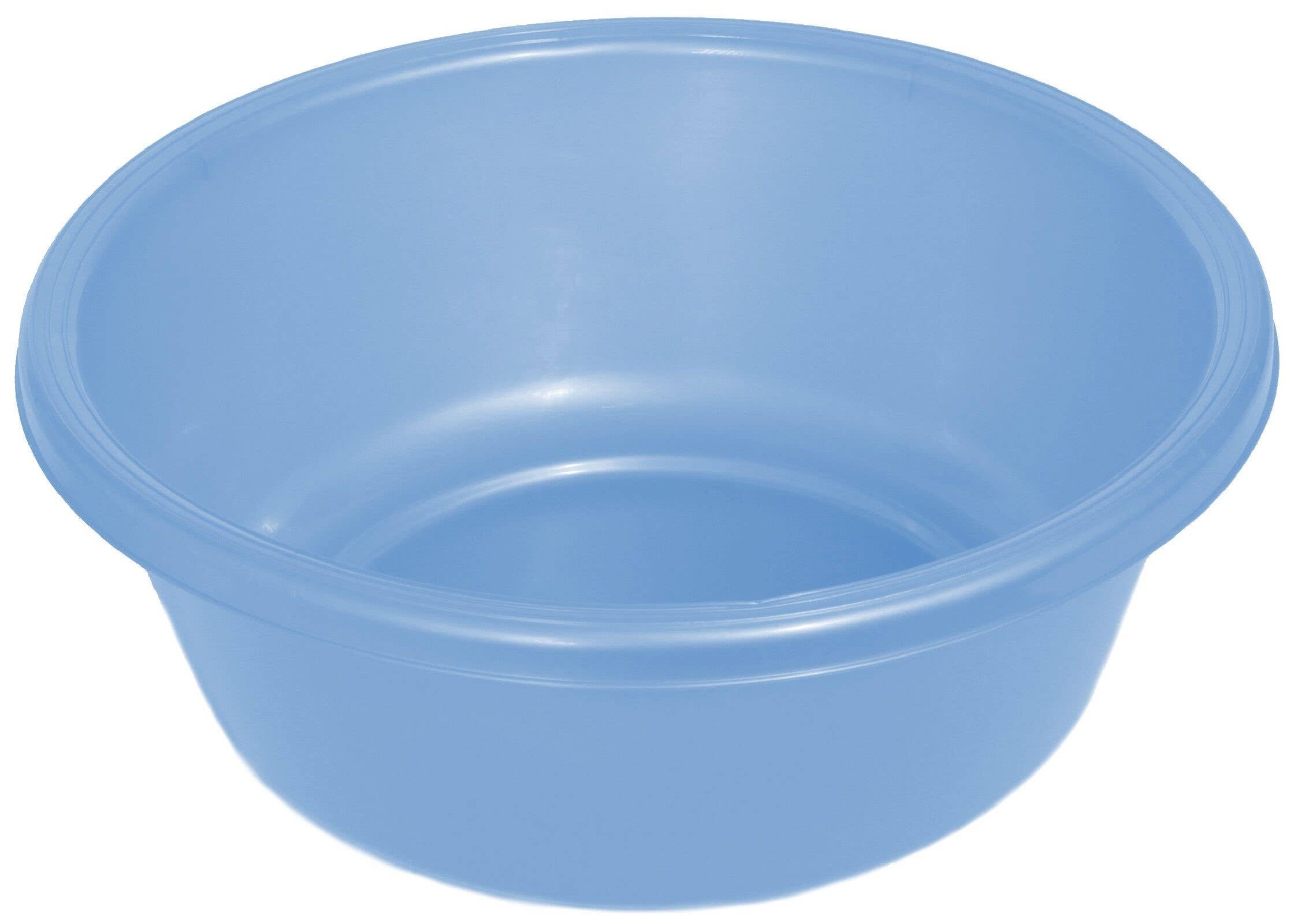 YBM HOME INC. - Wholesale Laundry Basket - Round Plastic Wash Basin 4 Quart - 10 Colors6