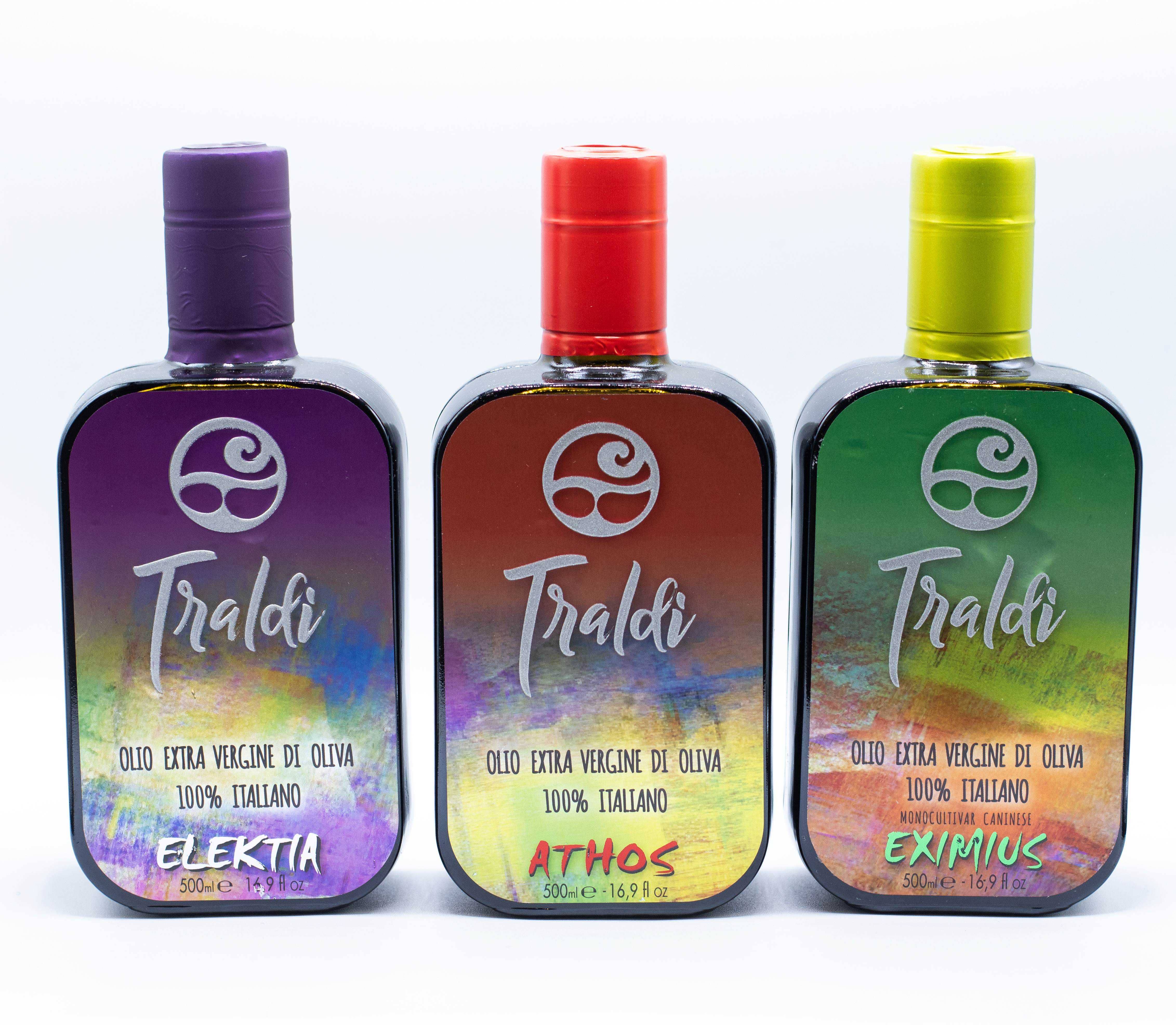 Olio Traldi di Boni Francesca - Wholesale Olive Oil - Athos Extra Virgin Olive Oil 500 ml bottle2