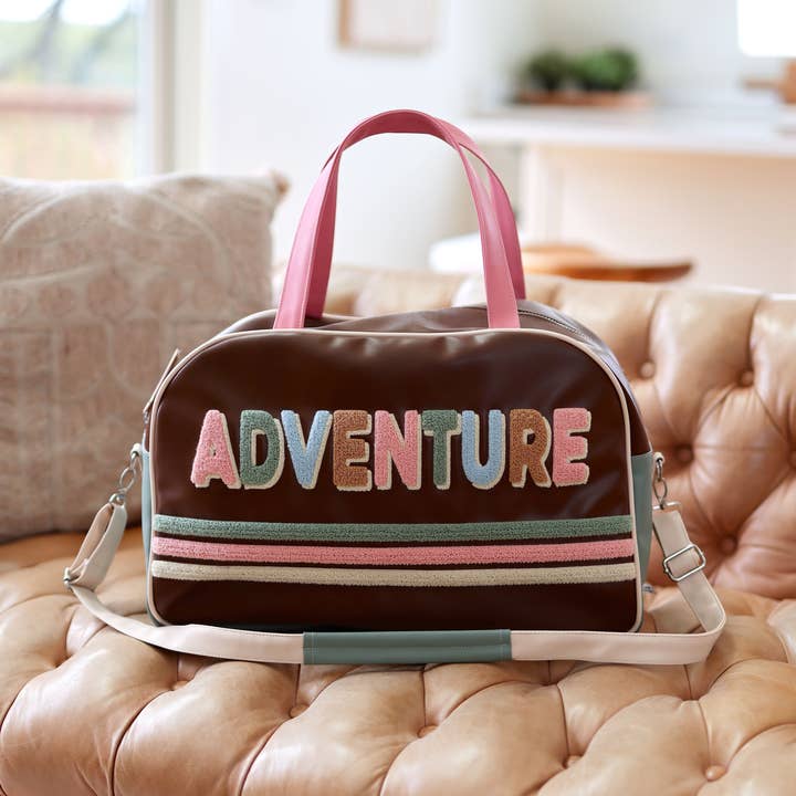 Duffle Bag - Adventure (Espresso/Cream/Sage/Pink) and other Purchase Wholesale sage espresso. Free Returns & Net 60 Terms on Faire trending on Faire.