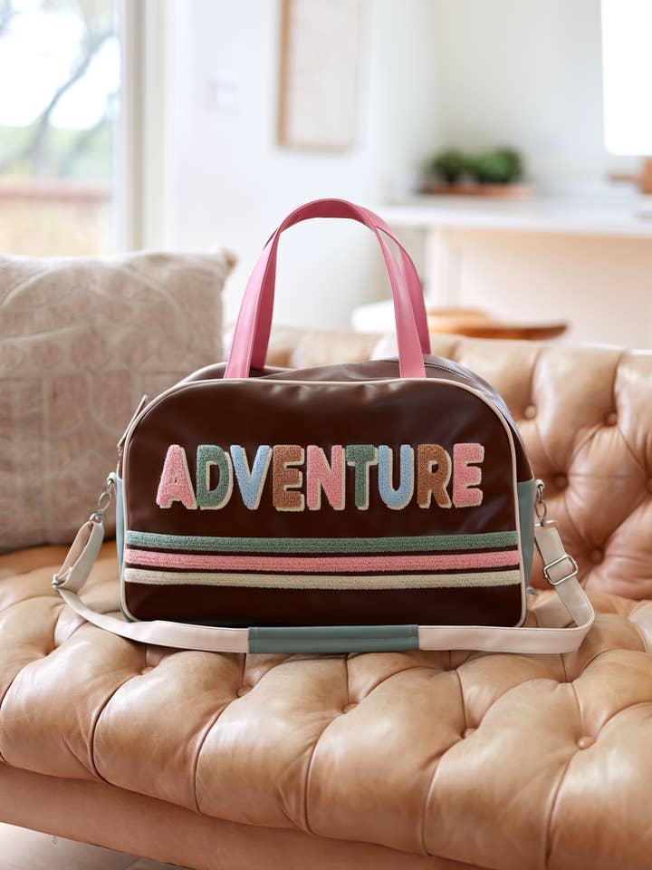 Saco de Viagem - Aventura (Expresso/Nata/Sálvia/Rosa) por atacado de Jadelynn Brooke