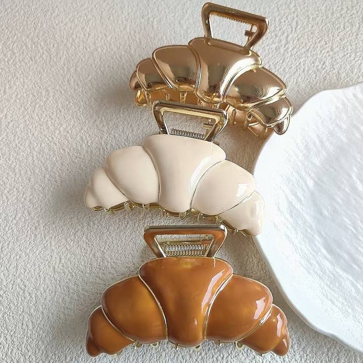 Tourtiwi - Wholesale Hair Clip - Women's - Chic Croissant - Shaped Aolly Hair Clips2