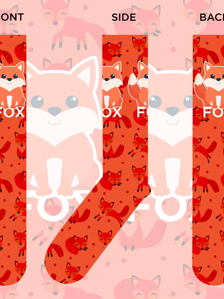 Savvy Sox - Wholesale Socks - Unisex - Fuzzy Foxy