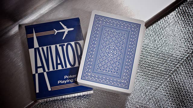 Cardshouse – Engroshandel Spillekort – Aviator Standard pokerkort (blå)2