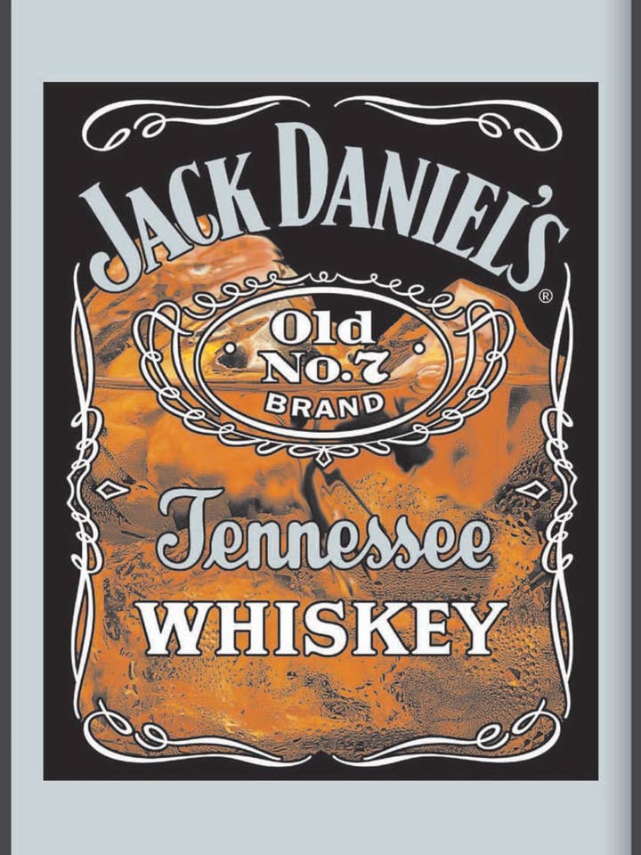 Espejo de pared Jack Daniel's Spiegel Whiskey con marco de plástico negro efecto madera para venta al por mayor de Close Up GmbH