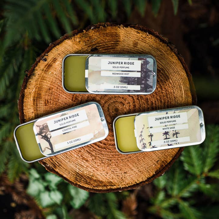 Juniper Ridge - Wholesale Solid Perfume - Redwood Mist Solid Perfume