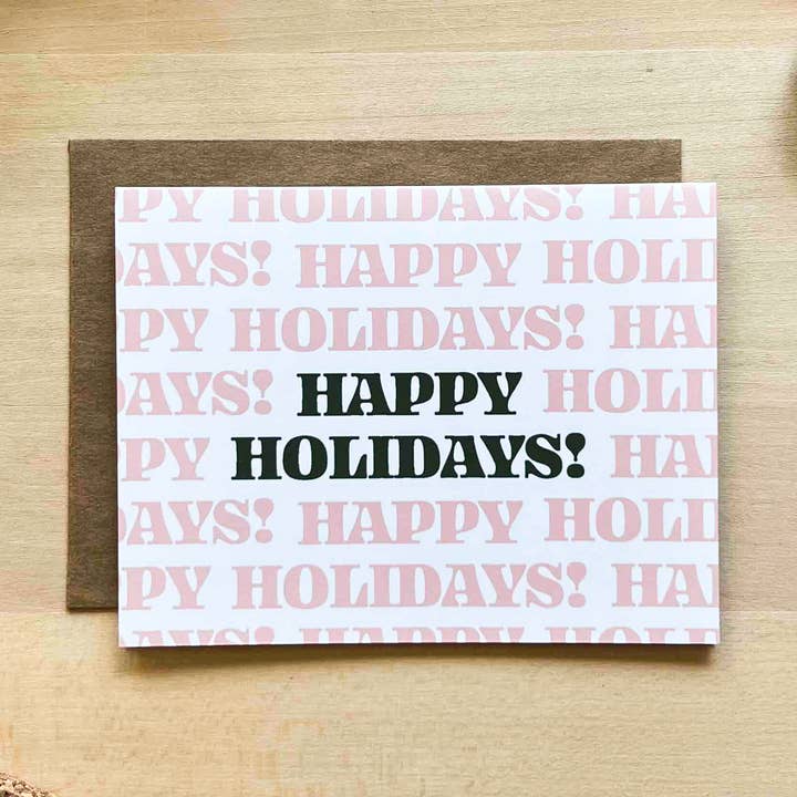 Felices fiestas para venta al por mayor de Toast Paper + Goods