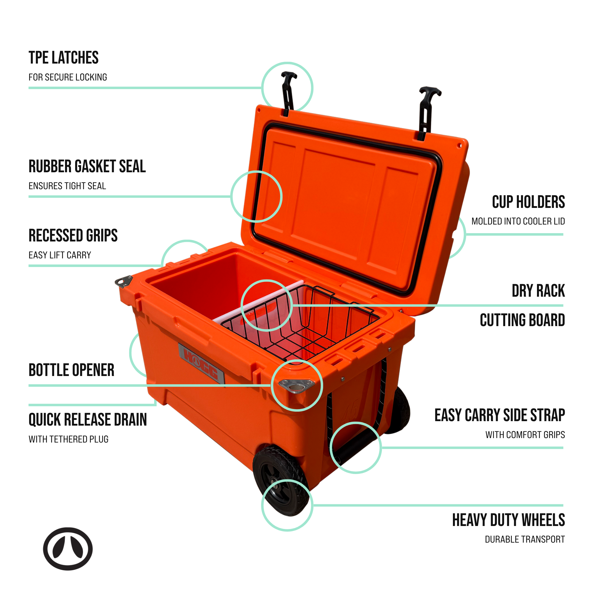 Hogg Outfitters - Wholesale Cooler/Cooler Bag - 45QT COOLER9