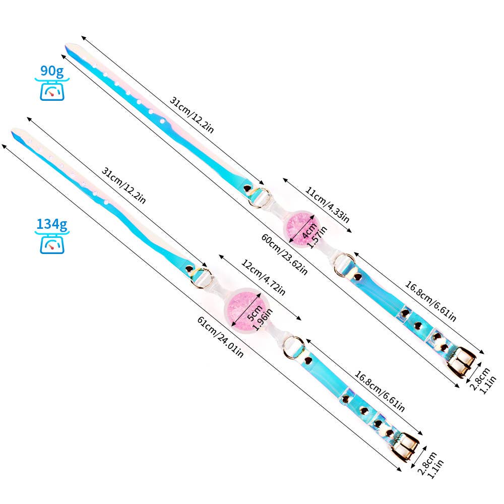 Liebe Seele - Wholesale Sex Toy - Crystal Ball Gag - Pink4