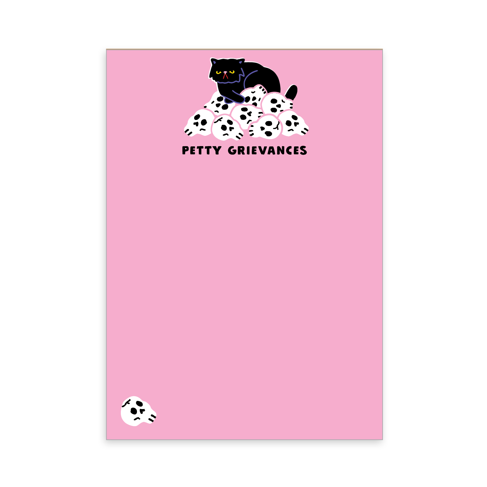 Party of One - Wholesale Notepad - Petty Cat Notepad3