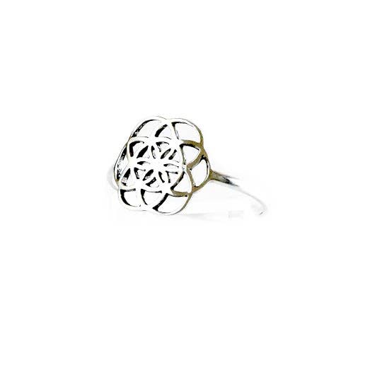 Söta Seed of Life Ring för wholesale av Saraswati Designs