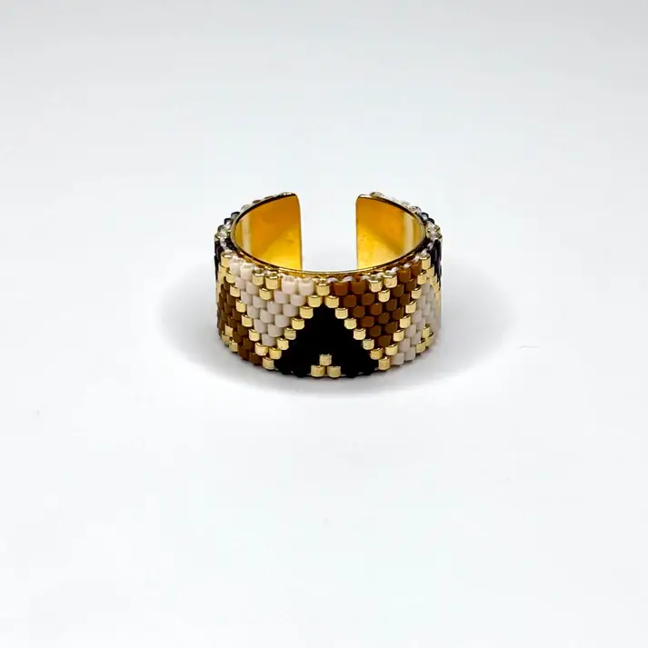 Bellalu Jewelry and Accessories - Wholesale Band/Stacked Ring -   Nathia Miyuki Adjustable Ring    1