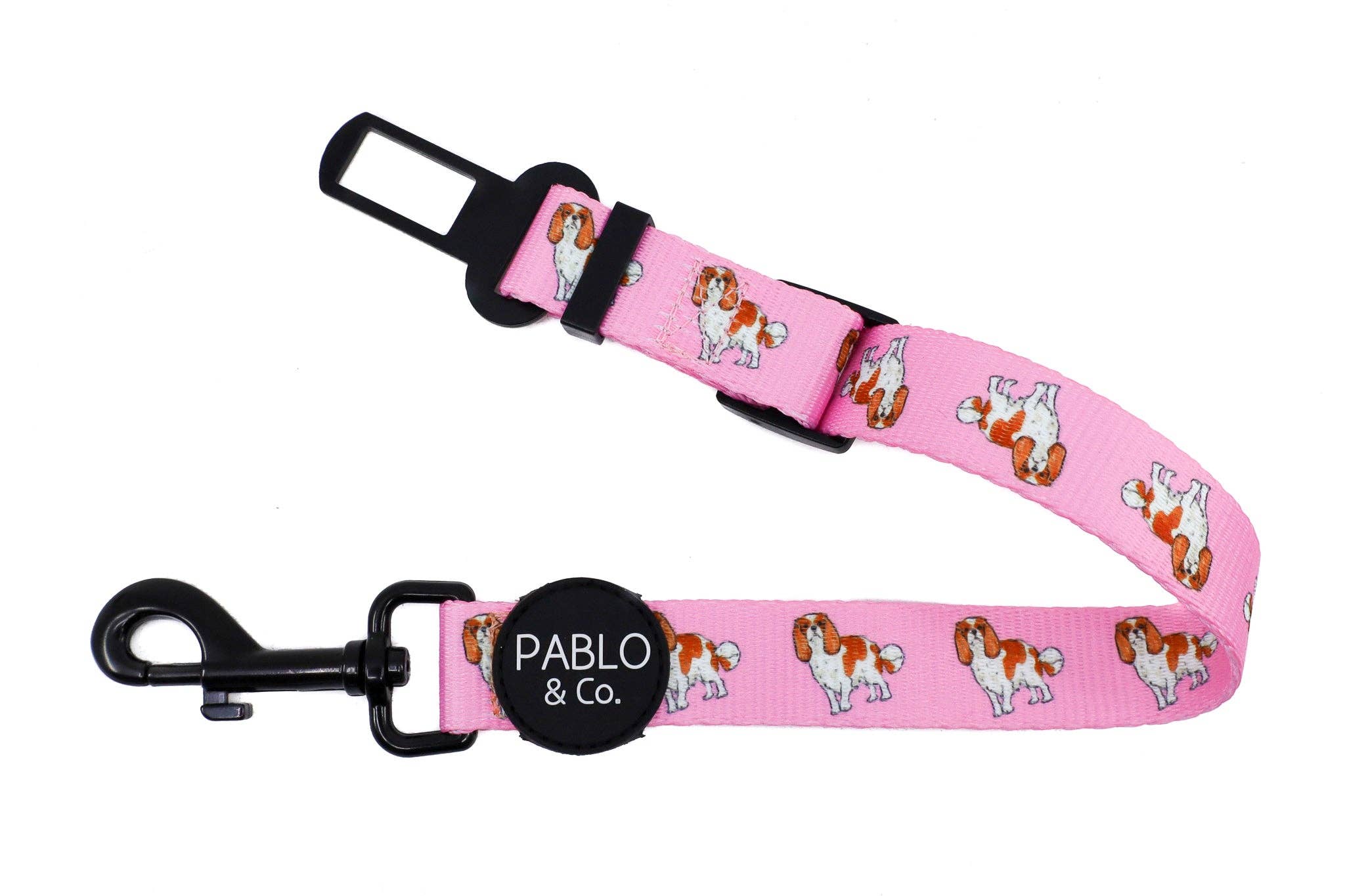 Pablo & Co. Boutique - Wholesale Pet harness – Dog - King Charles Cavalier: Adjustable Dog Car Restraint0
