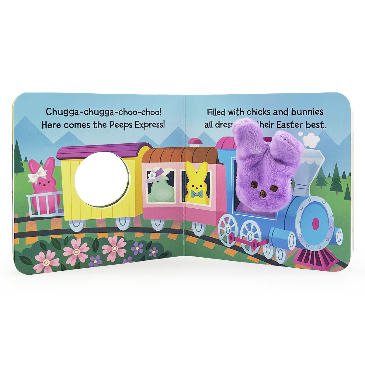 Cottage Door Press - Wholesale Baby & Toddler Book (0-2) - Peeps Go, Peeps, Go! Easter Finger Puppet Board Book1