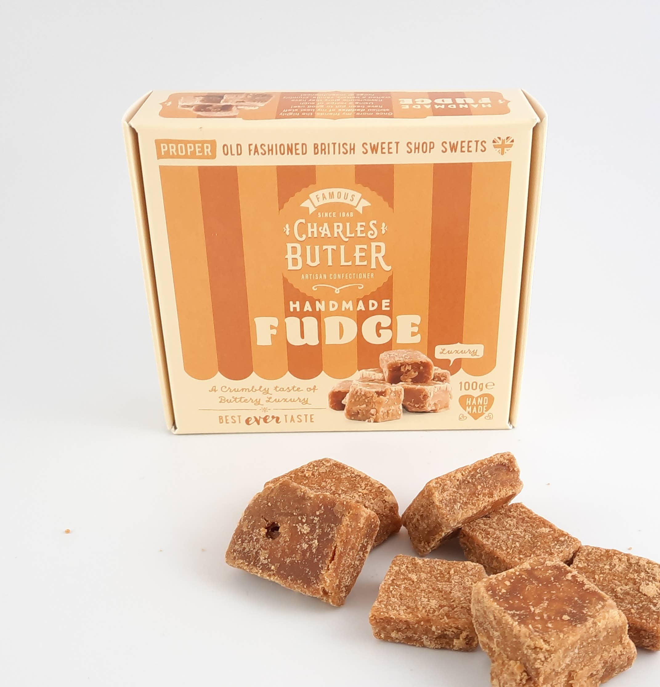 Charles Butler – wholesale Fudge – Charles Butler Handmade Fudge 100g2