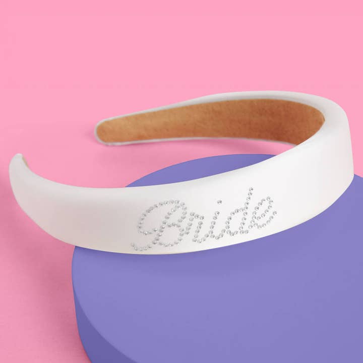 xo, Fetti - Wholesale Party Hat/Crown - Bachelorette Party Bridal Gift Headband w/ Removable Veil