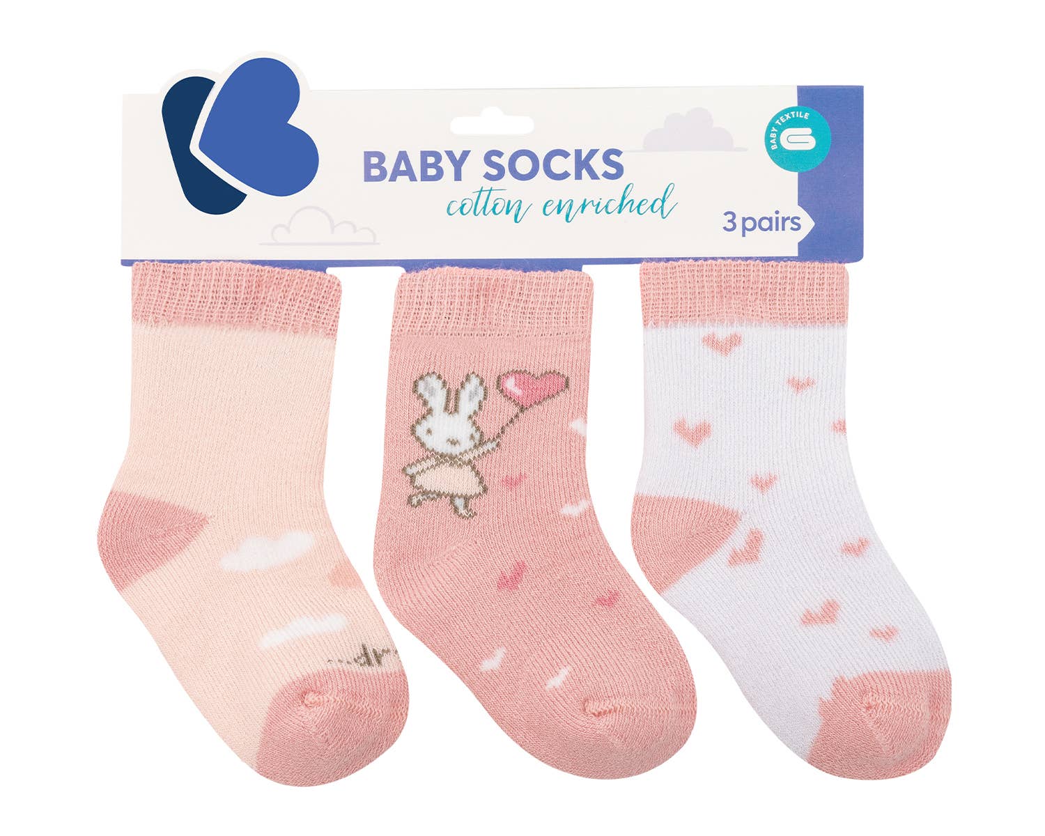Kika Group Ltd. - Wholesale Socks - Baby - Baby Socks Thermal Rabbits In Love0