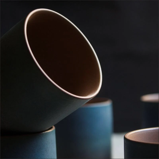 Gohobi （We cover U.S. import duties） – Engroshandel Kop – Gohobi Keramisk japansk stil blå tekop stentøj kaffe2