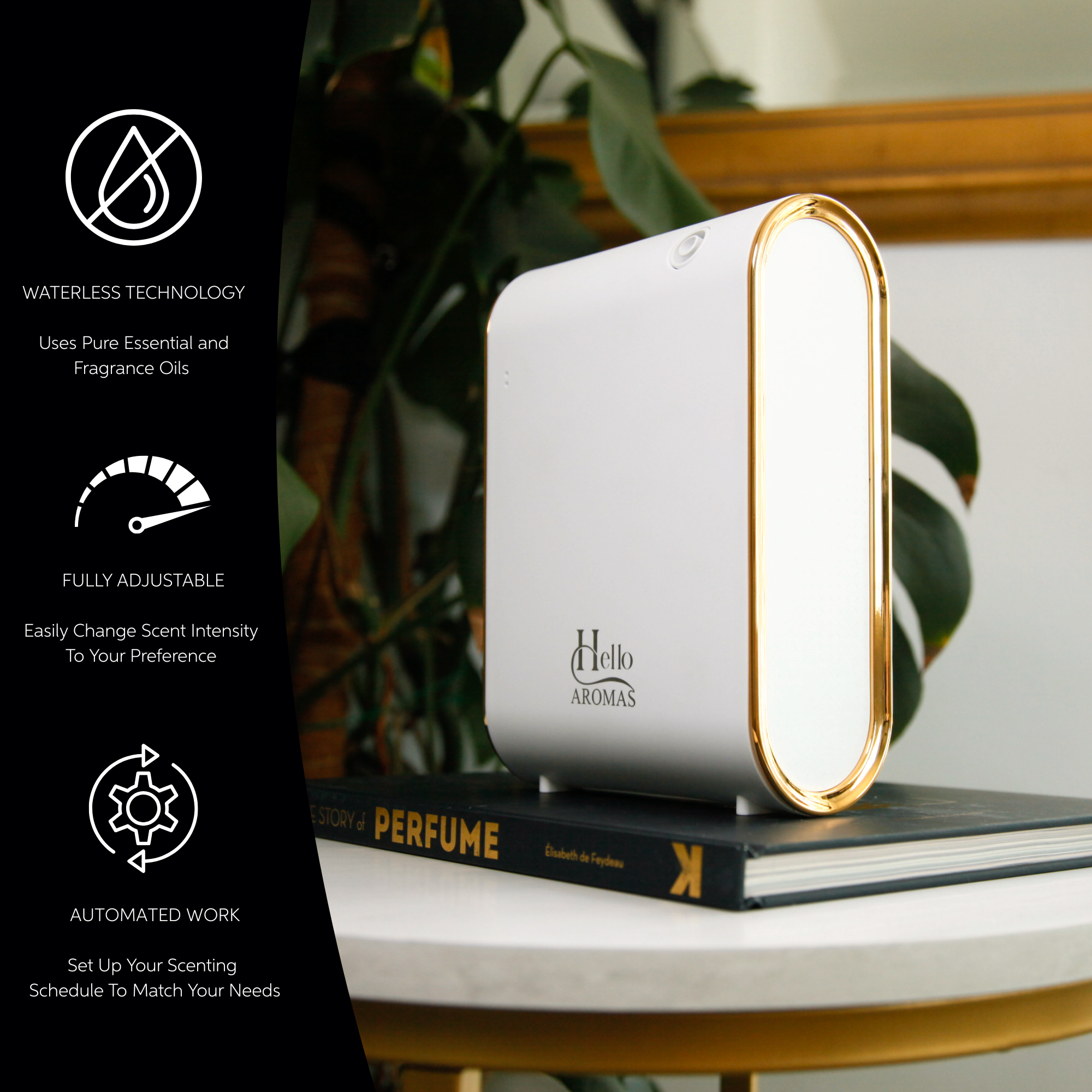 Hello Aromas - Wholesale Electronic Diffuser - Oasis 500 Aroma Diffuser - House or Commercial Aromatization1