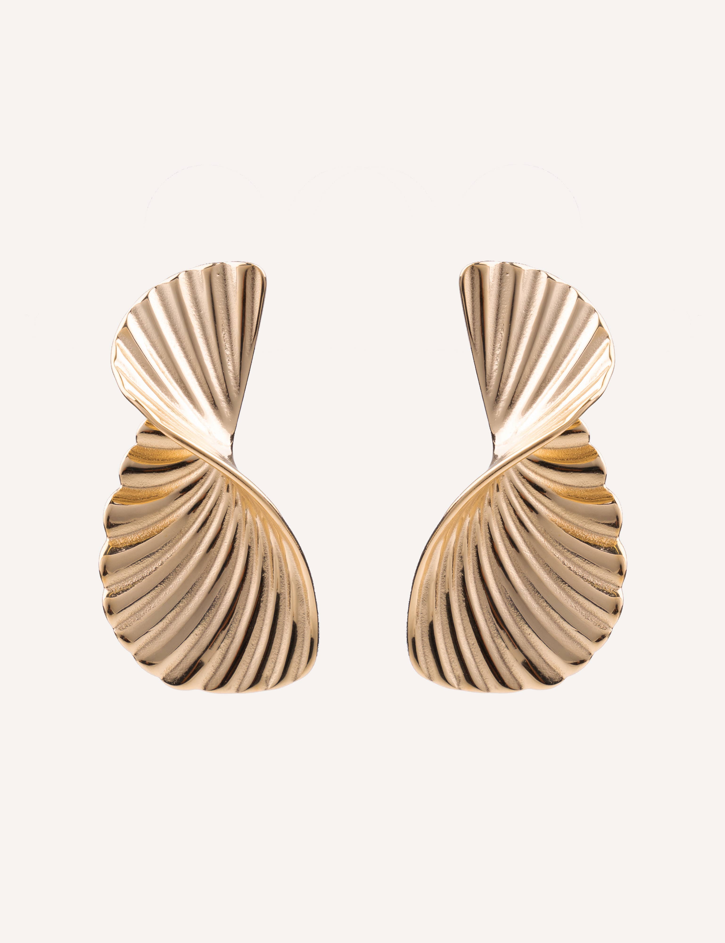 Golden YFB Earrings E612 for wholesale on Faire0