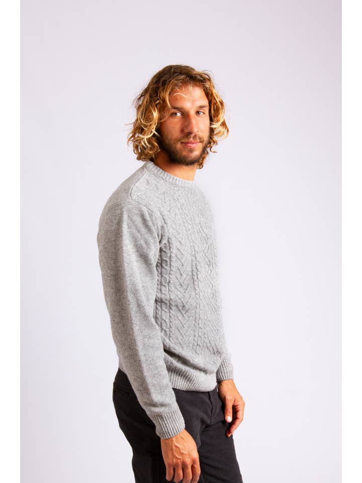 Gris Suéter de pescador - gris claro de venta al por mayor en Faire2