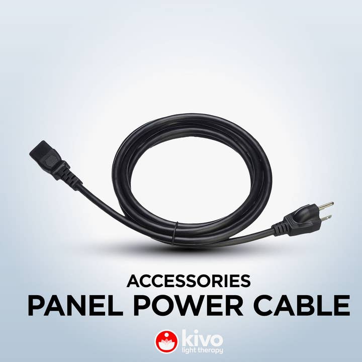 Cavo di alimentazione Kivo per la vendita all'ingrosso da parte di Kivo Red Light Therapy