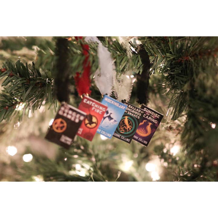 The Sticker Shop - Wholesale Ornament set - Hunger Games Mini Book Ornaments8