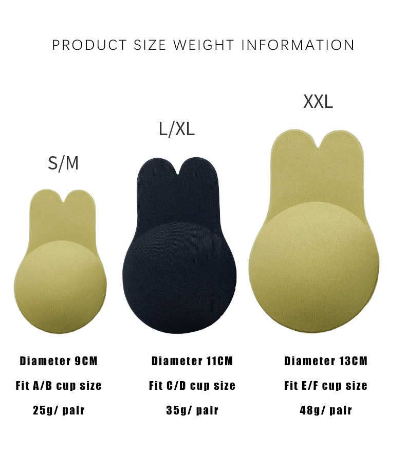 Can customize Sticky Bra Push Up – Invisible Adhesive Strapless Bra for wholesale on Faire5