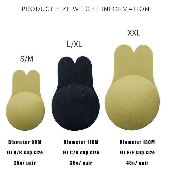 Can customize Sticky Bra Push Up โ Invisible Adhesive Strapless Bra for wholesale on Faire5