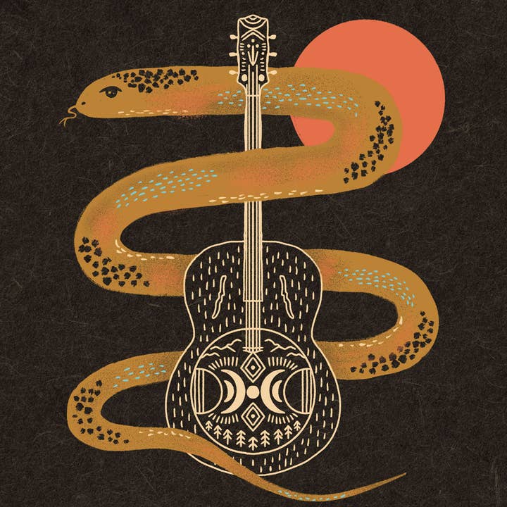 Guitarra Garter Snake & Boxcar para venta al por mayor de Land & She