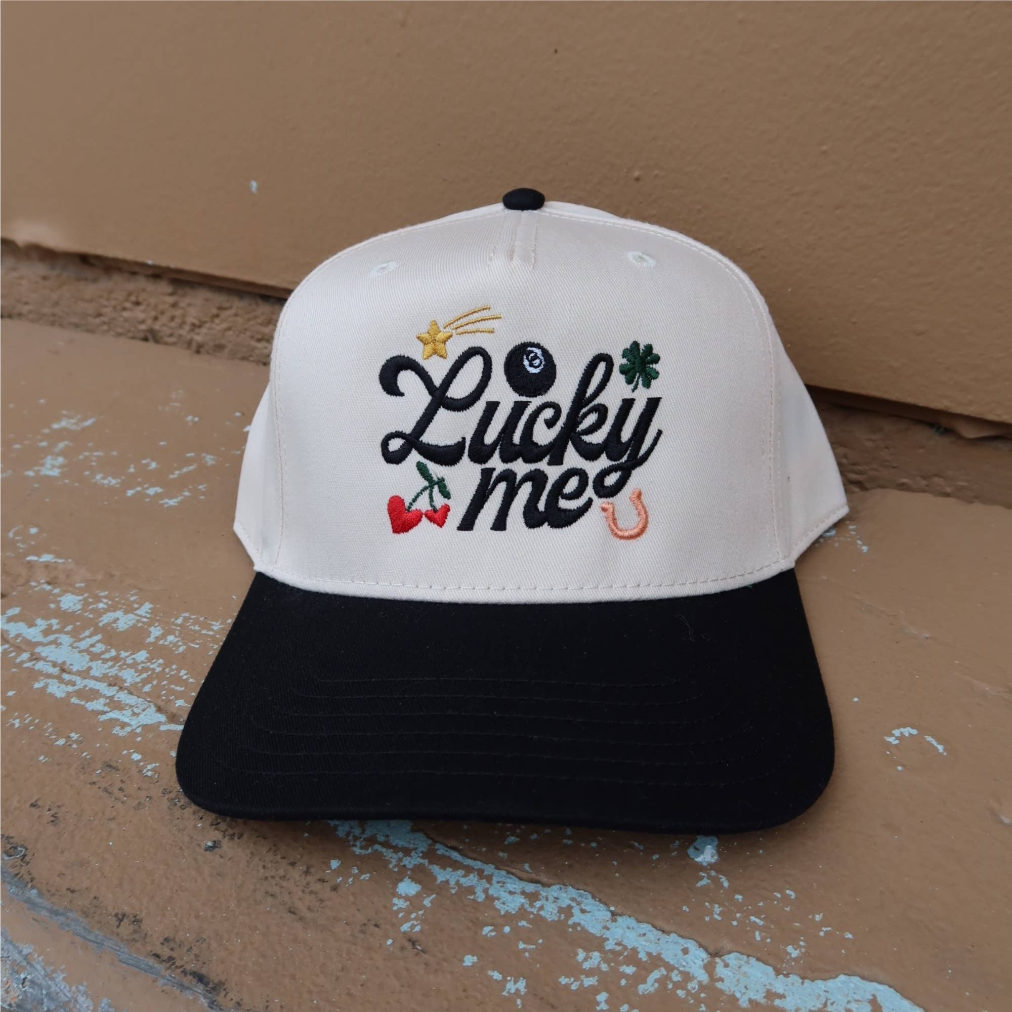 Made by Mariah - Wholesale Trucker Hat - Unisex - Lucky Me Charms Vintage Trucker Hat5