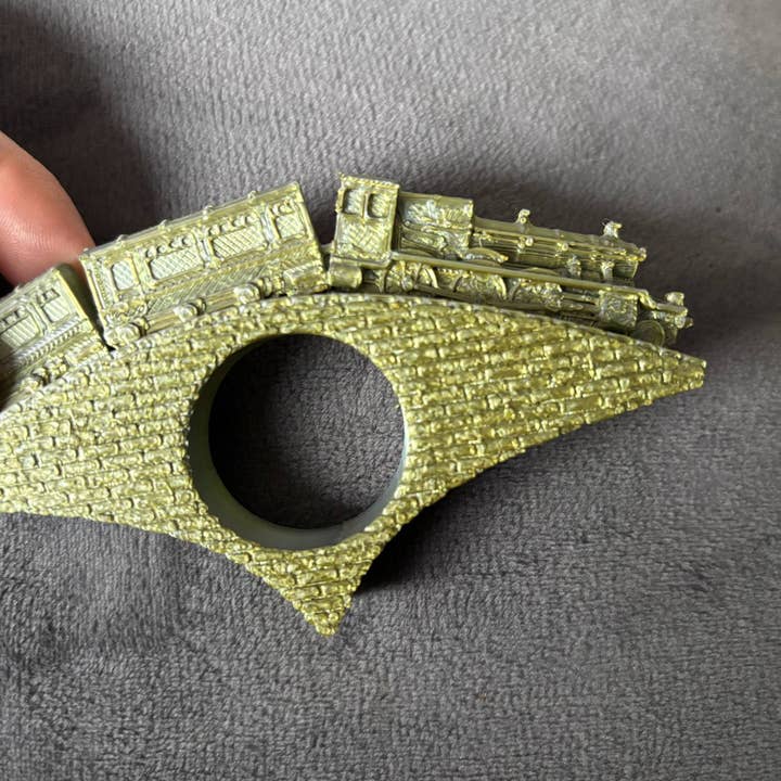 Cryptid Creations – wholesale Bookmark – Train themed page holder 3