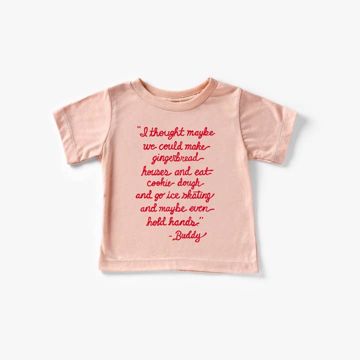 Benny & Ray Apparel - Wholesale Screen Printed T-Shirt - Kids - Buddy Quote Merry Christmas Santa Claus Christmas Shirt 3