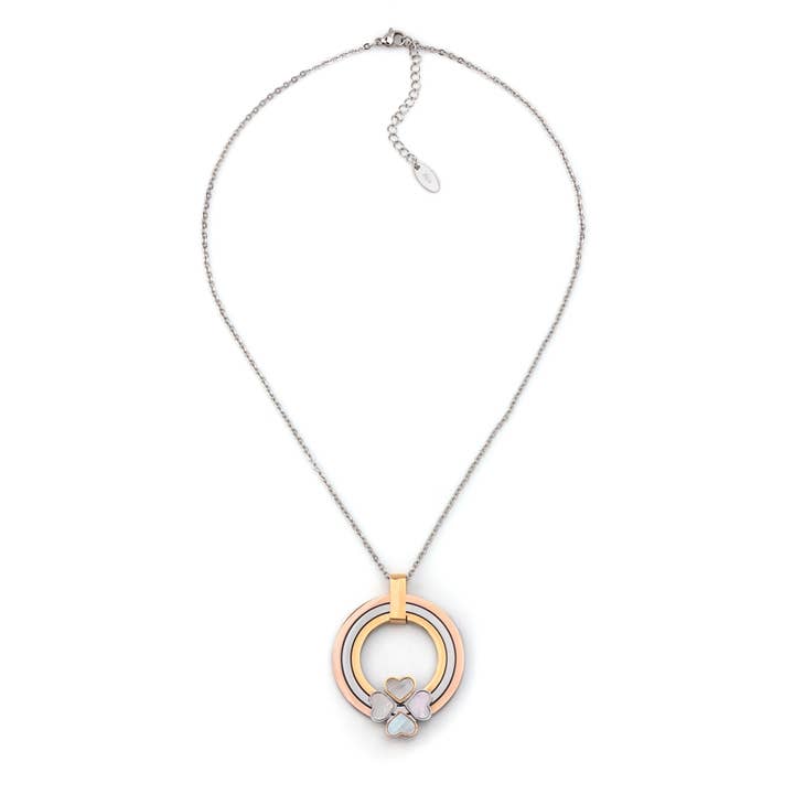 Collier Acier avec Trèfle GKN2203914 pour la vente par Shebiju