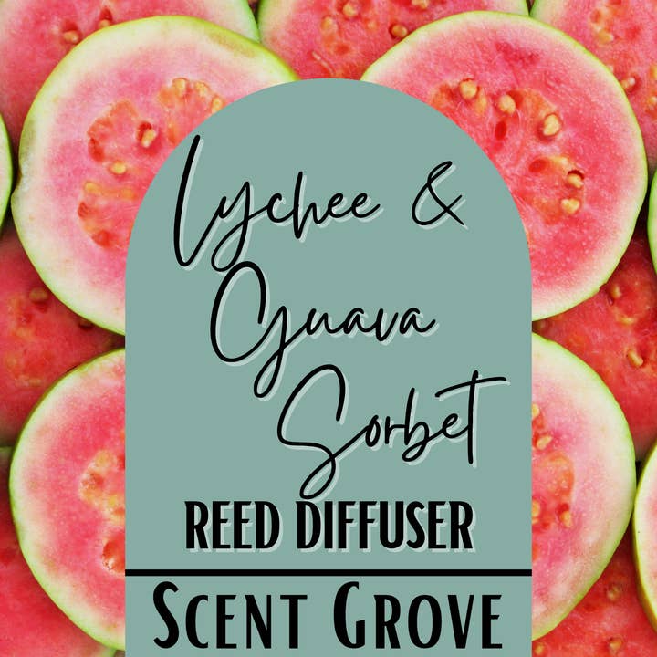 Scent Grove - Wholesale Reed diffuser - Lychee & Guava Sorbet Scented Reed Diffuser 200ml
