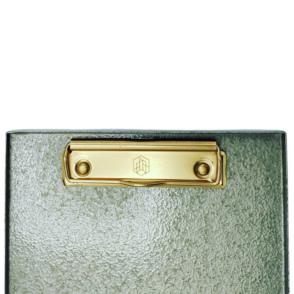 Brût Home and Glassware – wholesale Clipboard – Clipboard | Menu holder Metal A5 green | easy to clean2