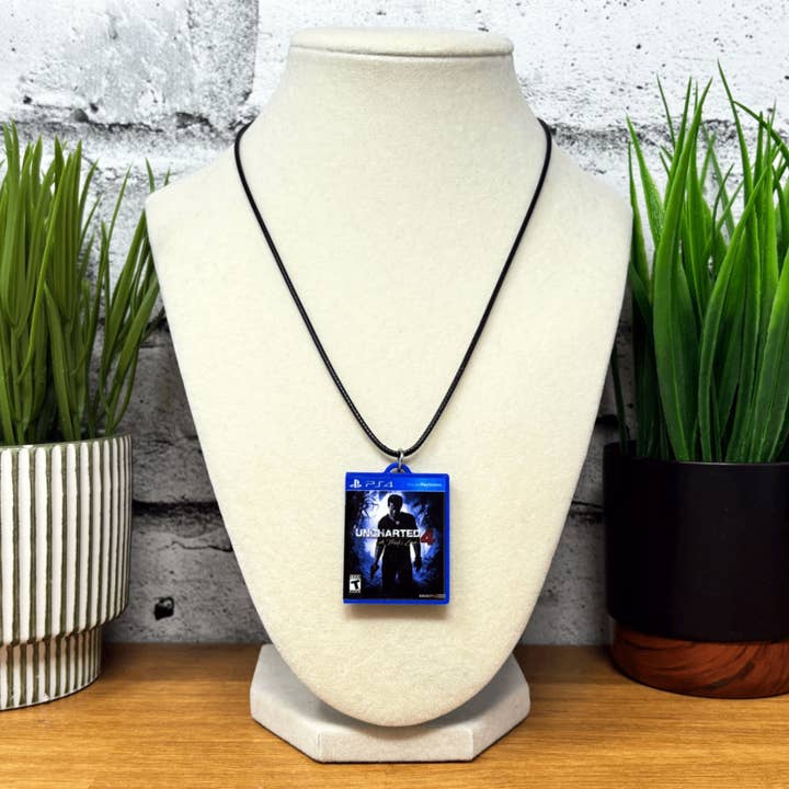 BitsyLabs - Wholesale Pendant/Charm Necklace - PS4 Game Case Necklace5