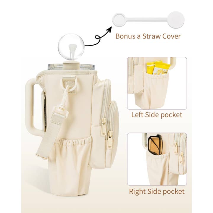 wandf - Wholesale Crossbody Bag - Unisex - Water Bottle Holder Pouch with Phone Pocket Cup Sling Bag1