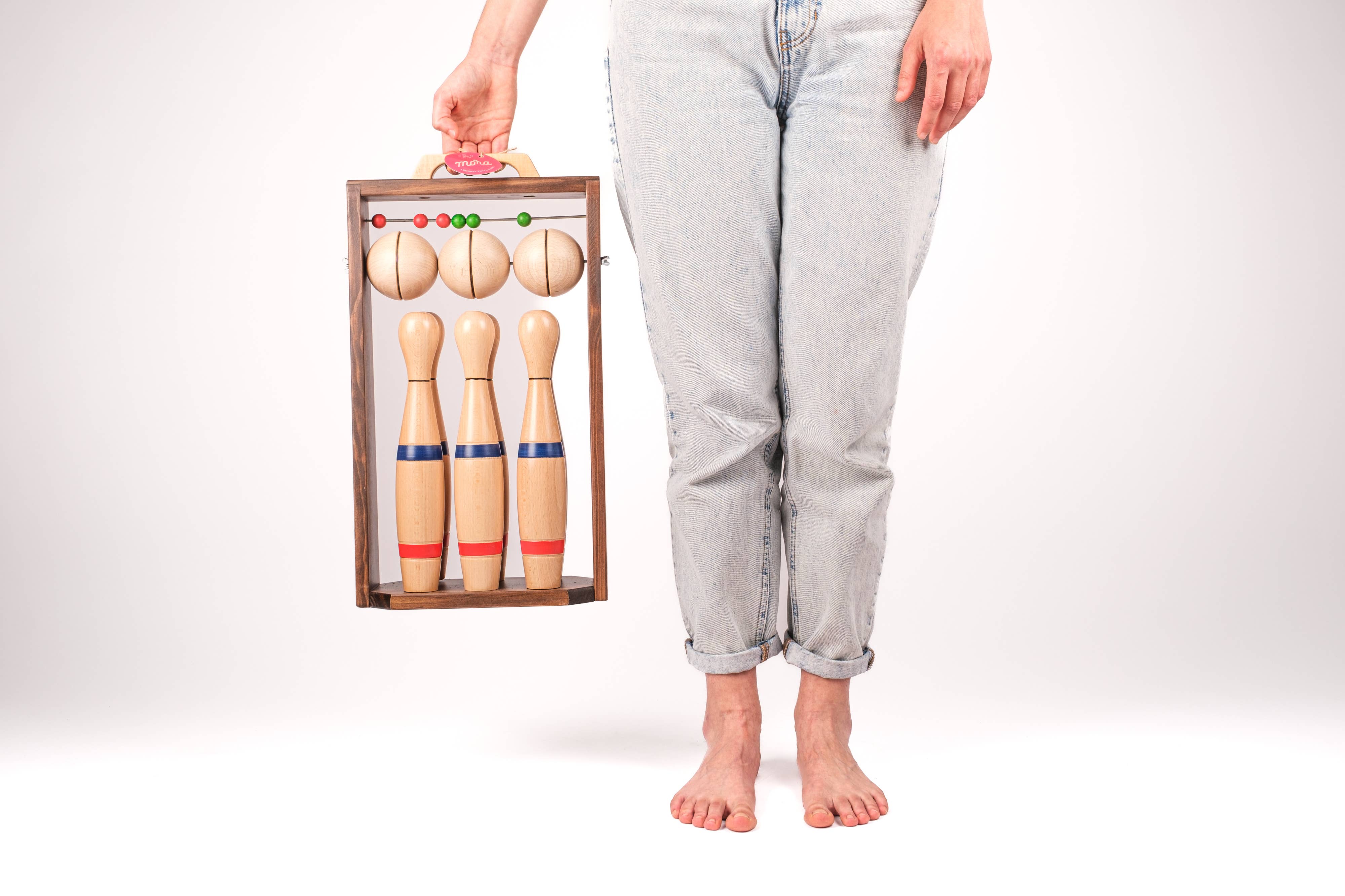 MORA PLAY - Wholesale Sporting Accessories - Bowling set with wooden frame8