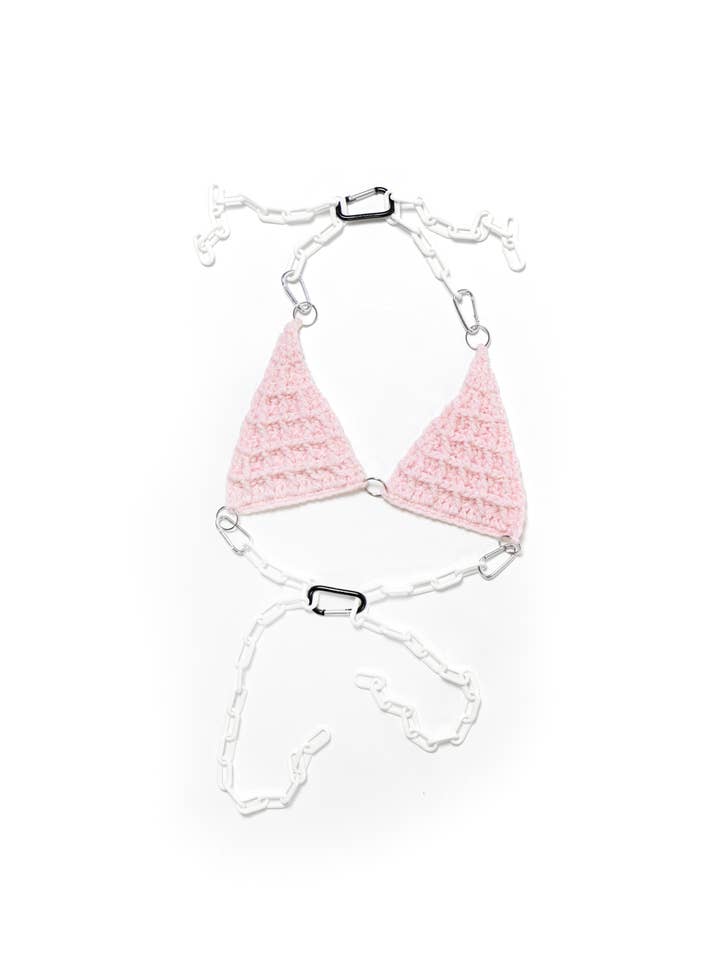 Chained Up Bikini Top for wholesale by Buckethead Productions