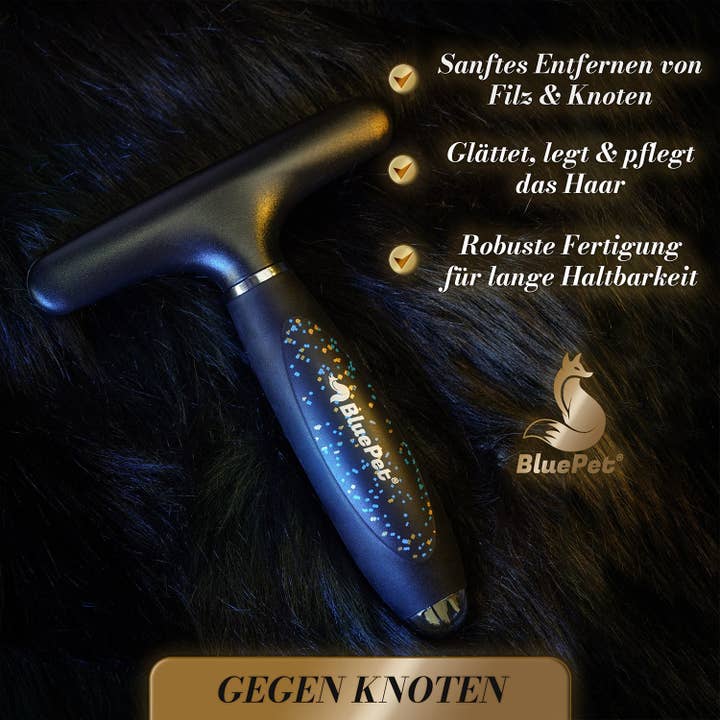 BluePet - Wholesale Pet Brush - Cat/Dog - "GlanzTanz" detangling comb8