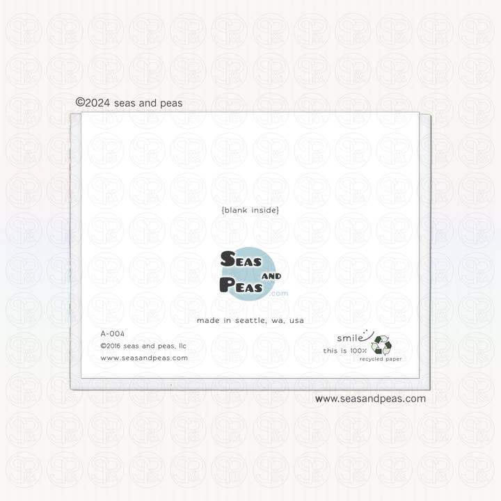 Seas and Peas, LLC - Wholesale Everyday Greeting Card - Kazoos All-Occasion Blank Greeting Card1