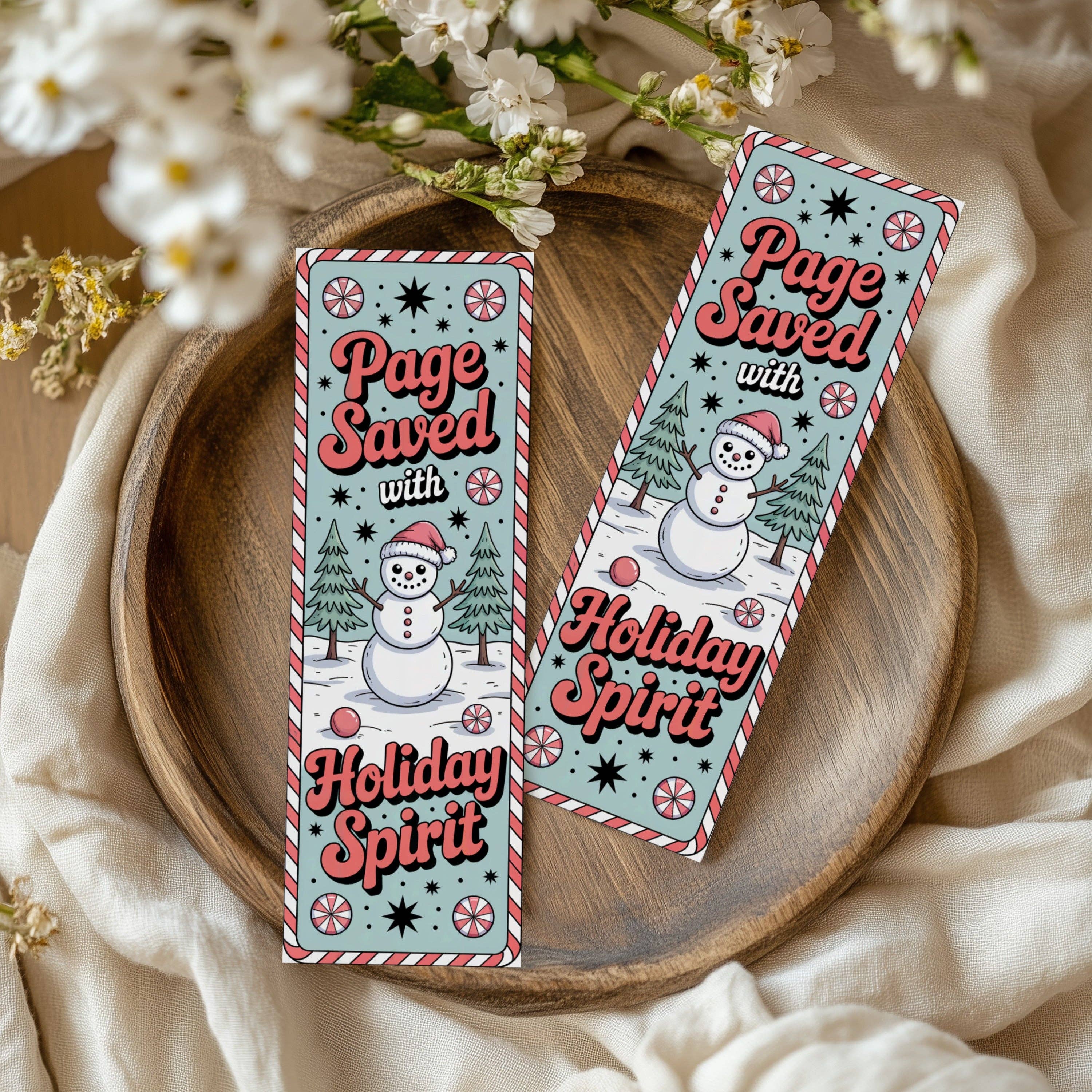 Auburn Row Design - Wholesale Bladwijzer - Gezellige Kerstmis Pastel Boekenleggers7