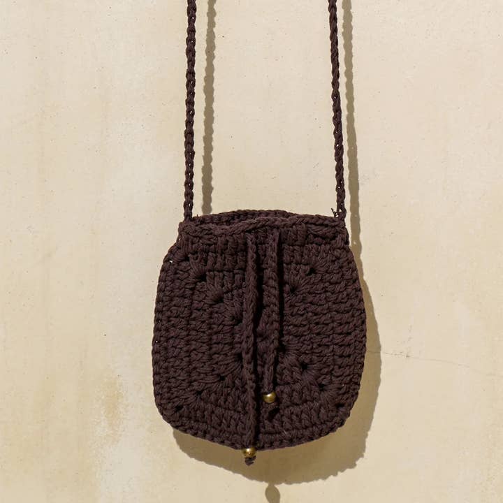 Capri crochet bag - Brown and other Purchase Wholesale crochet bulky scarf pattern. Free Returns & Net 60 Terms on Faire trending on Faire.