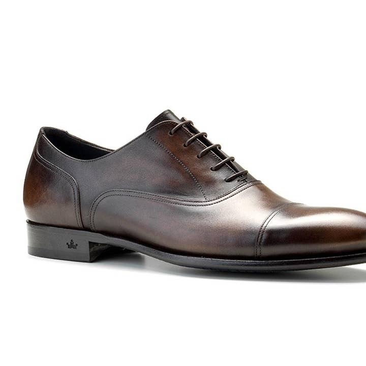 Oxford Philip em Marrone por atacado de Risch Shoes