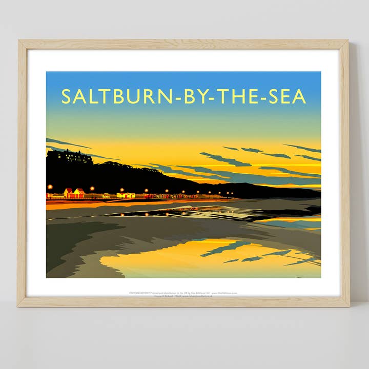 Star Editions – wholesale Konsttryck – Saltburn-By-The-Sea av konstnären Richard O'Neill - Konsttryck