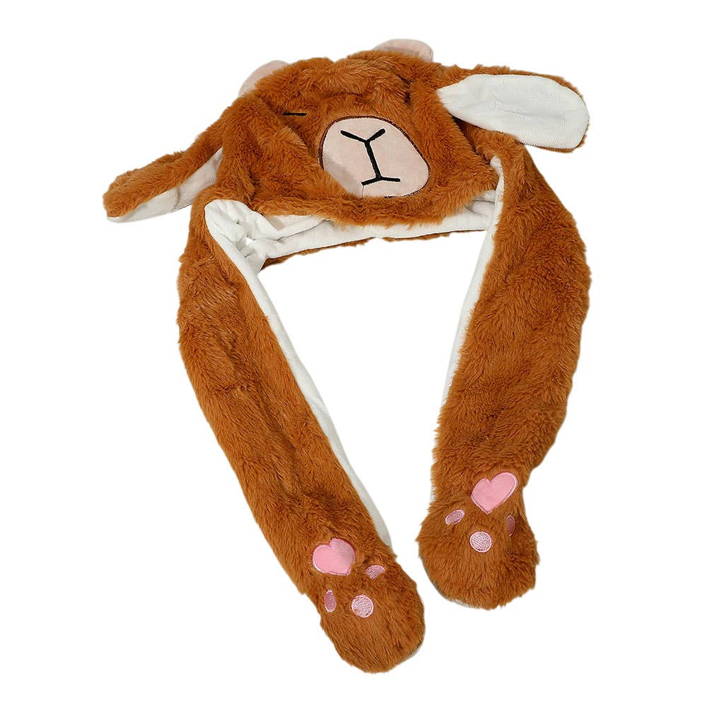 Sensibling Corp. – Engroshandel Beanie - Dame – Plys Kapybara Øreklapper Vinterhat3