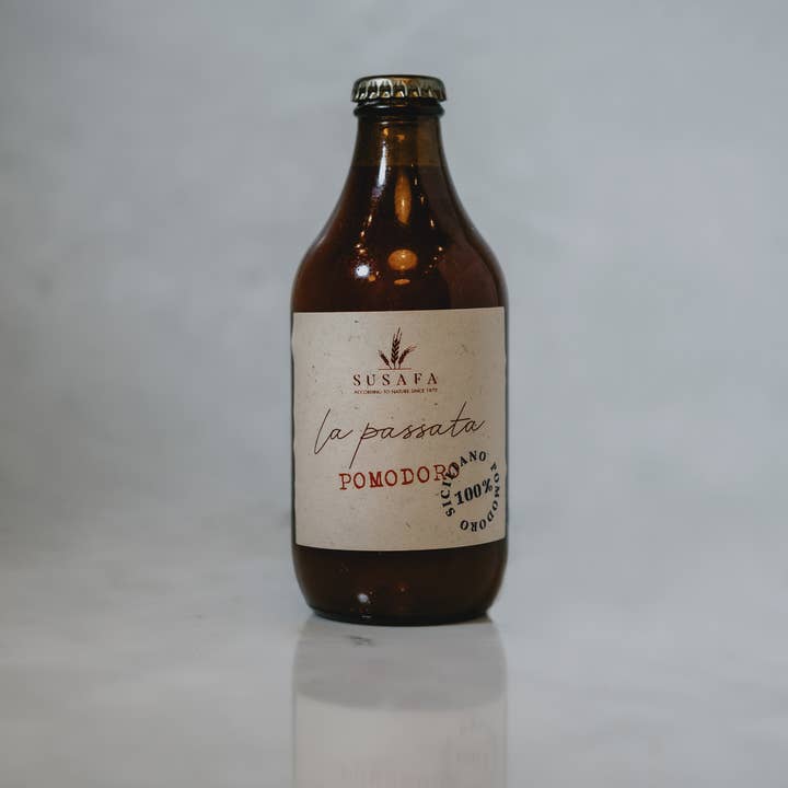 Passata di pomodoro siccagno (Copia) per la vendita all'ingrosso da parte di Società Agricola Susafa Srl