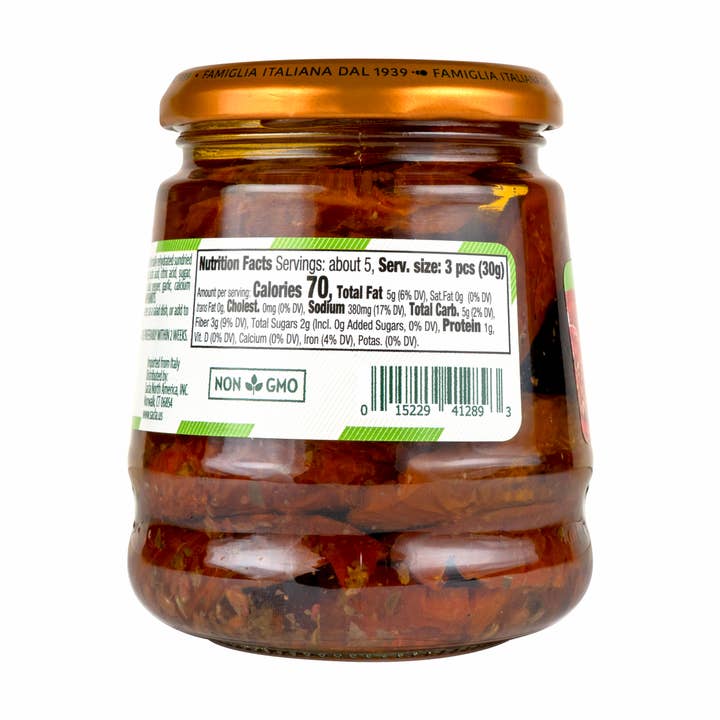 Sacla - Wholesale Canned Vegetables - Sacla Italy Sundried Tomatoes in Oil 6x9.9oz Imported1